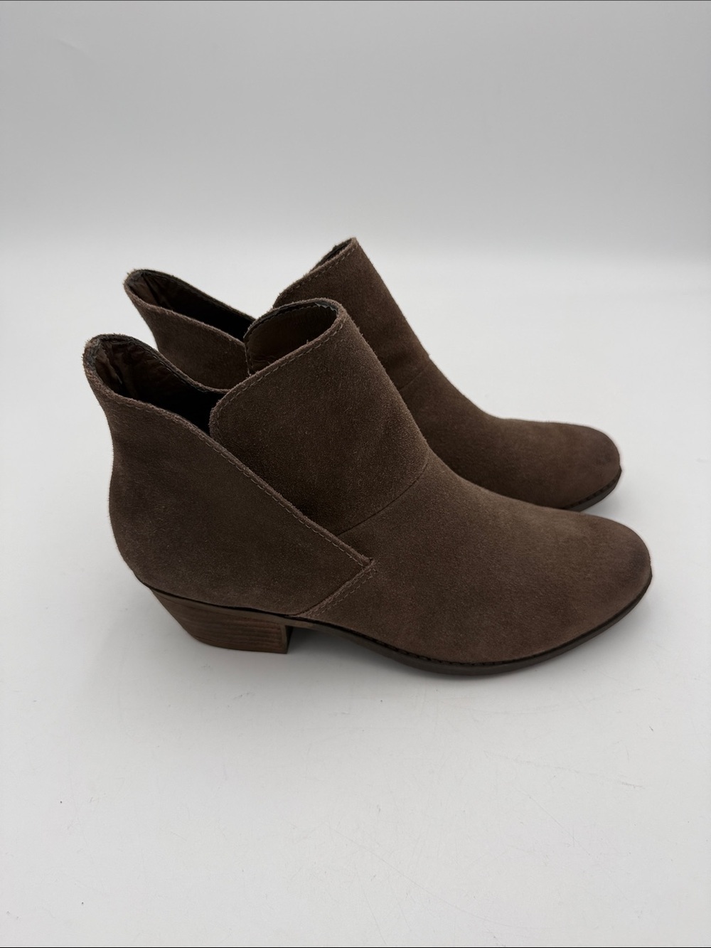 me too Purple Accent Ankle Boots women 7.5M casual festival fall Y2K retro rodeo - Picture 4 of 15